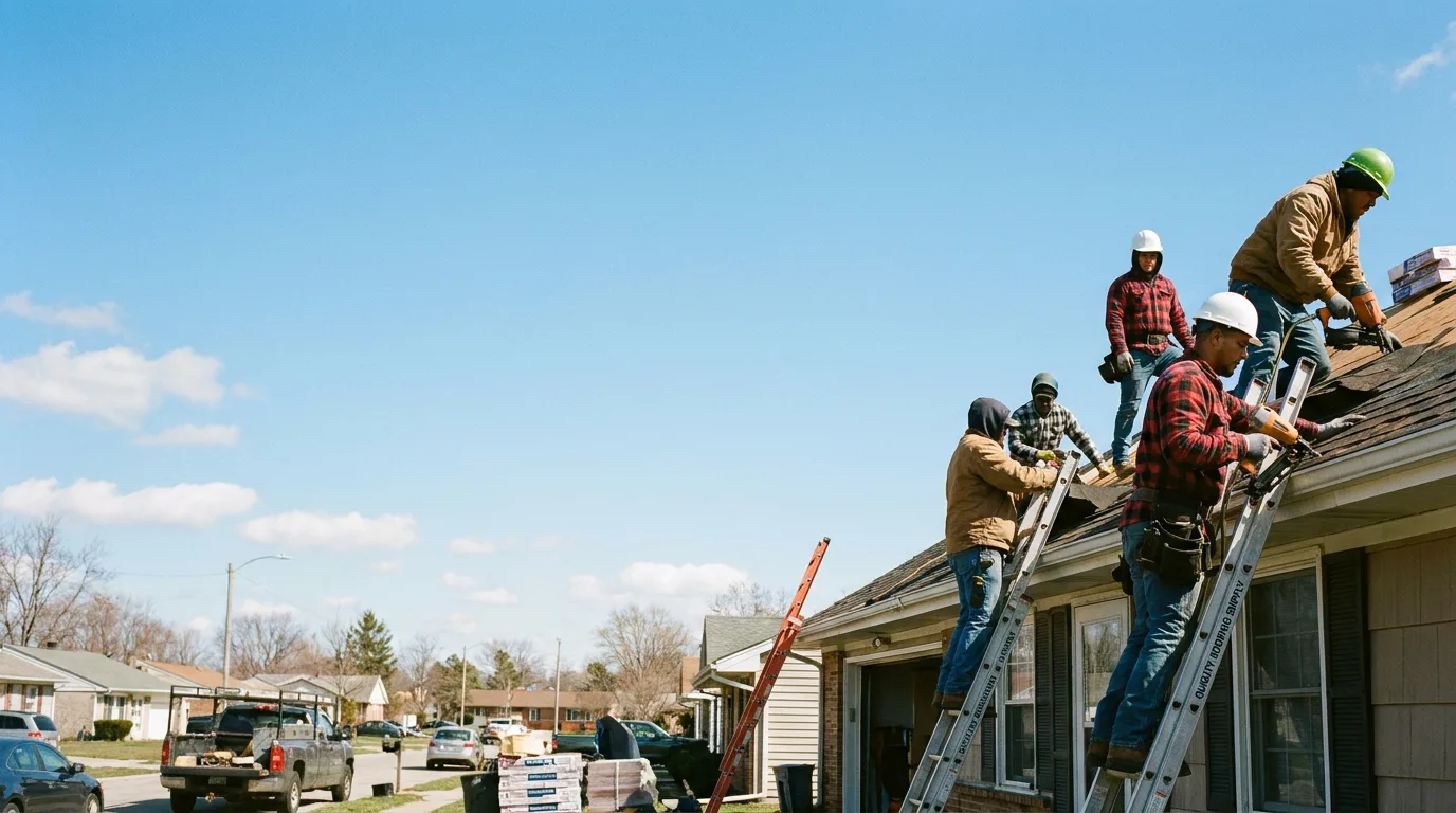 Roofing in Hull, IL near me
